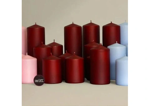 Advent Candles Australia | Christmas pillar candles | rawLight