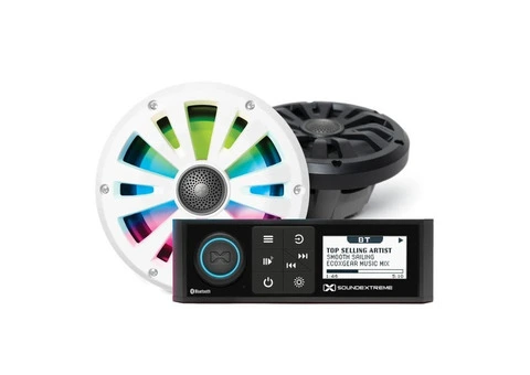 SoundExtreme Marine DIN Radio 6.5" Speaker Kit - 2/3