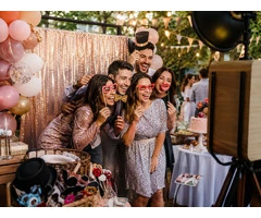 Birthday Photobooth Hire with Unlimited Fun and Instant Prints