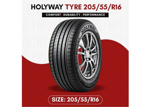 HOLYWAY 205/55R16 91V Tubeless Passenger Car Tyre - 1/6