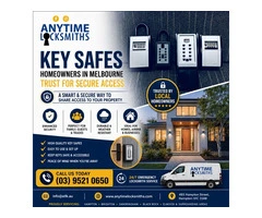 Key Safes Homeowners in Melbourne Trust for Secure Access