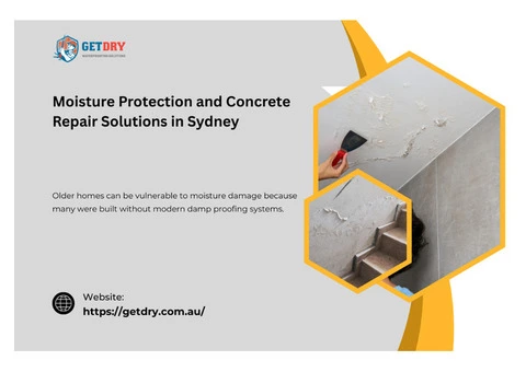 Moisture Protection and Concrete Repair Solutions in Sydney