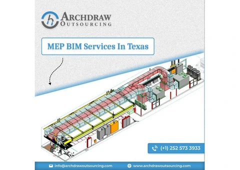Trusted MEP BIM Service Provider in Texas for Commercial Construction