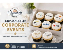 Cupcakes for Corporate Events - The Cupcake Desire