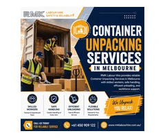 Container Unpacking Services in Melbourne