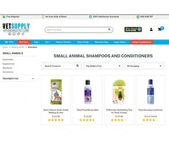 Small Animal Shampoos and Conditioners