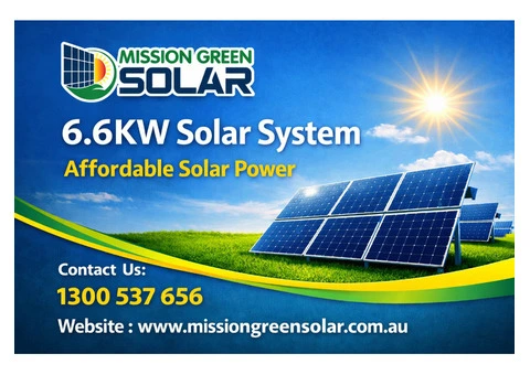 6.6KW Solar System | Affordable Solar Power