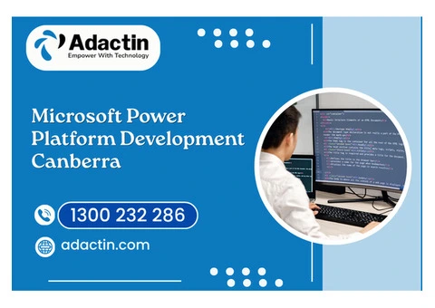 Microsoft Power Platform Development Canberra for Future-Ready Organisations