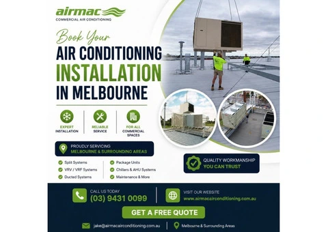 Book Air Conditioning Installation in Melbourne