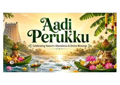 Know Aadi Perukku 2026 Festival Muhurat Today