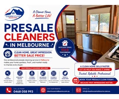 Presale Cleaners in Melbourne | Clean House Melbourne