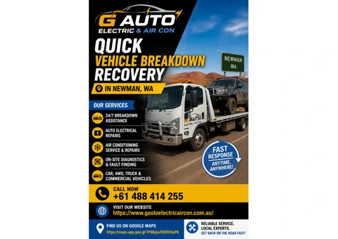 Quick Vehicle Breakdown Recovery in Newman, WA