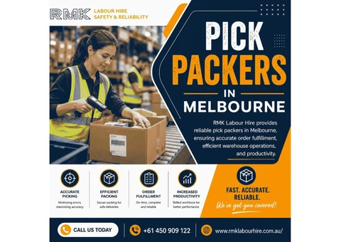 pick packers in melbourne