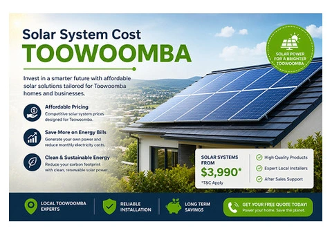Solar Panel System Installation Cost Toowoomba