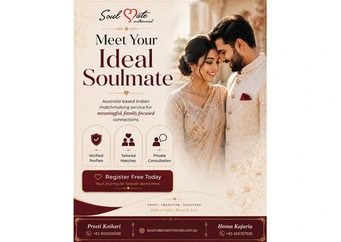 Discover Meaningful Matches with Soulmate Matrimonial