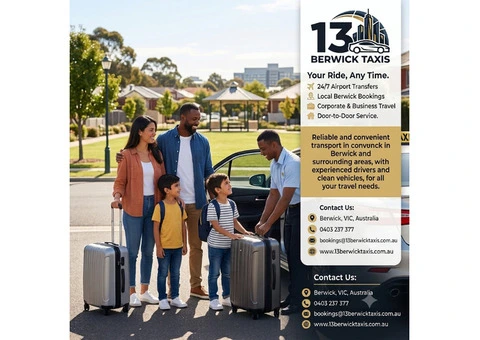Travel Smarter with the Best Berwick Taxi Service – Available 24/7