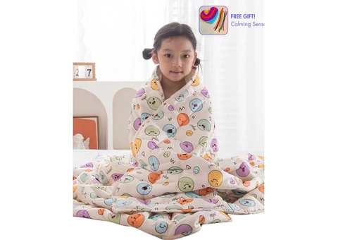 Weighted Bamboo Cooling Blanket | Comfortable Sleep Solution