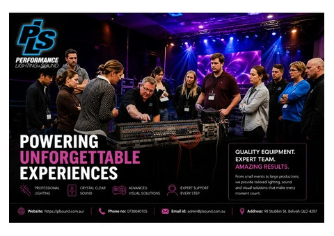 Projectors For Stage Brisbane for Professional Events and Live Performances