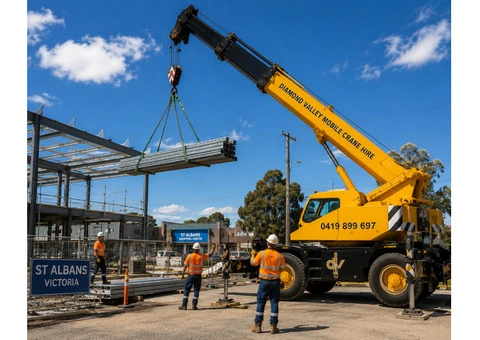 Crane Hire Projects in St Albans Can Count On
