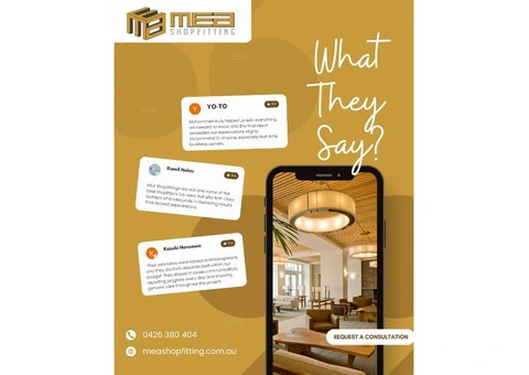 Shopfitting & Commercial Fitouts in Melbourne | Free Consultation