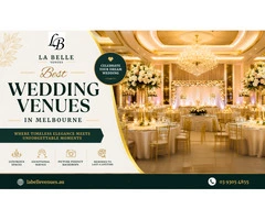 Book the Best Wedding Venues in Melbourne Today