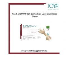 Ansell MICRO-TOUCH DermaClean Latex Examination Gloves - Joya Medical Supplies