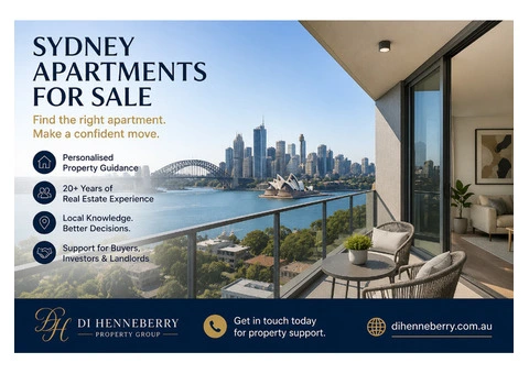 Sydney Apartments for Sale with Local Property Support