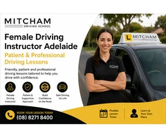 Female Driving Instructor Adelaide | Patient & Professional Driving Lessons