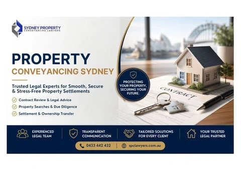 Property Lawyers Sydney for Reliable Conveyancing & Settlements