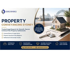 Property Lawyers Sydney for Reliable Conveyancing & Settlements