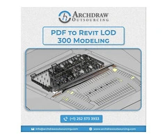 PDF to Revit LOD 300 Modeling Services | View Our Los Angeles Commercial Case Study