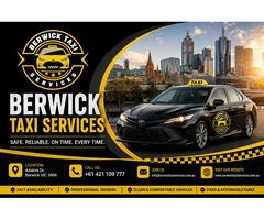 Book Airport Transfers Berwick with Berwick Taxi Services