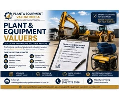 Plant and Equipment Valuers | Certified Asset Valuation Services
