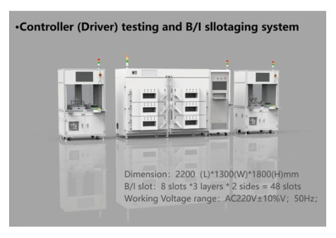 Controller (Driver) testing and B/I sllotaging system