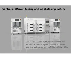 Controller (Driver) testing and B/I sllotaging system