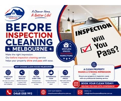 Before Inspection Cleaning Melbourne | Clean House
