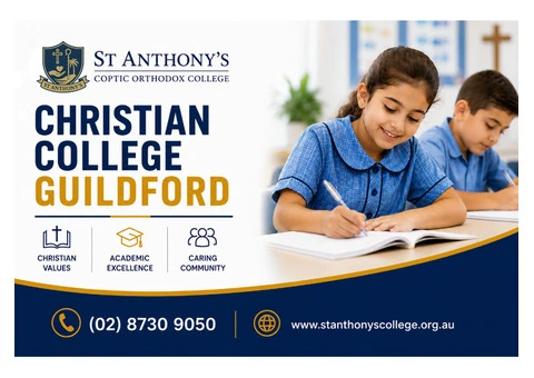 Christian College in Guildford Providing Quality Education With Strong Values