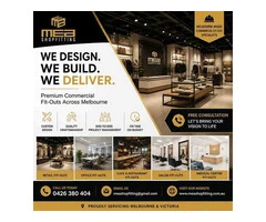 Commercial Shop Fitters Melbourne | Premium Fit-Out Specialists