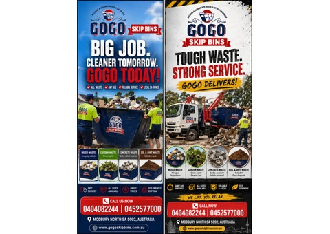 Book a General Waste Skip Bin in Adelaide for Homes | GoGo Skip Bins