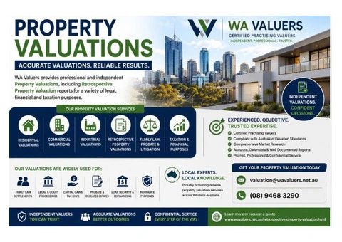 Property Valuations | Trusted Retrospective Property Valuation Services
