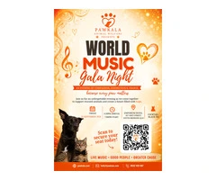 World Music Gala – Pawkala Animal Welfare Charity Gala Dinner
