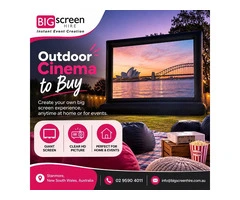 Outdoor Cinema to Buy for Home and Event Use in Sydney