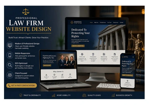 Win More Clients with Professional Law Firm Website Design