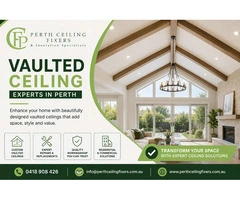 Vaulted Ceiling Specialists Perth – Expert Design & Installation