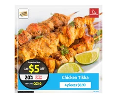 Get 20% off on your Order @ Rivaaz Curry