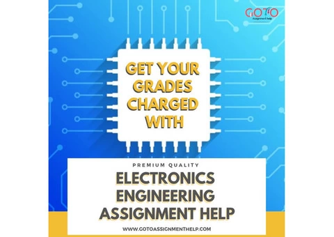 Get Amazing Help With Electronics Assignment Help Online In Best Prices
