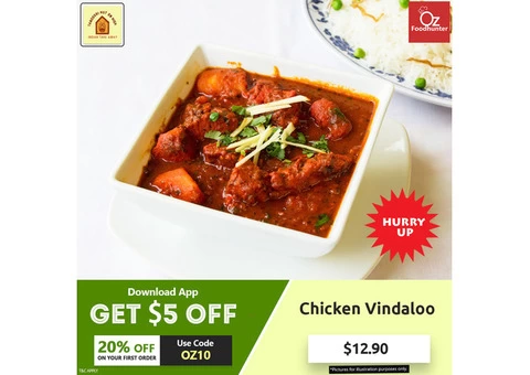 Get 20% off on your 1st Order @ Tandoori Hut on High