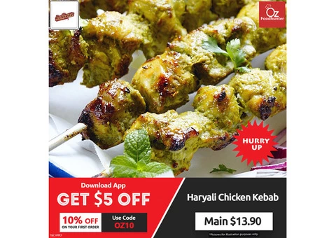 Get 10% off on your 1st Order @ Saffron Adelaide