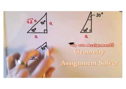 Solve Geometry Assignment Online by Top Experts