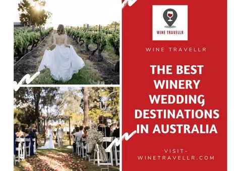 Best Winery Wedding Destinations In Australia - 1/3